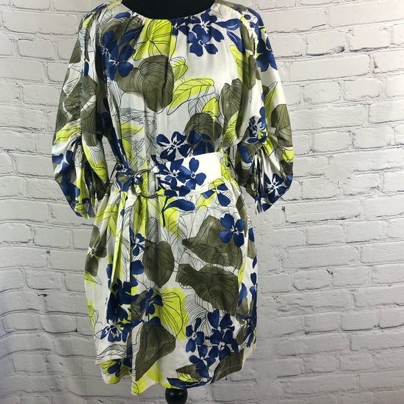 Zara Basic Tropical Parrot Multi-Color Dress. Size:(S) - Picture 1 of 12